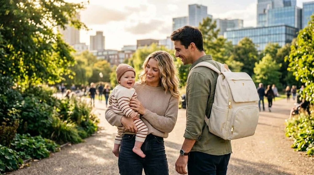 Mochila maternal: cómo elegir la mejor para salir con tu bebé