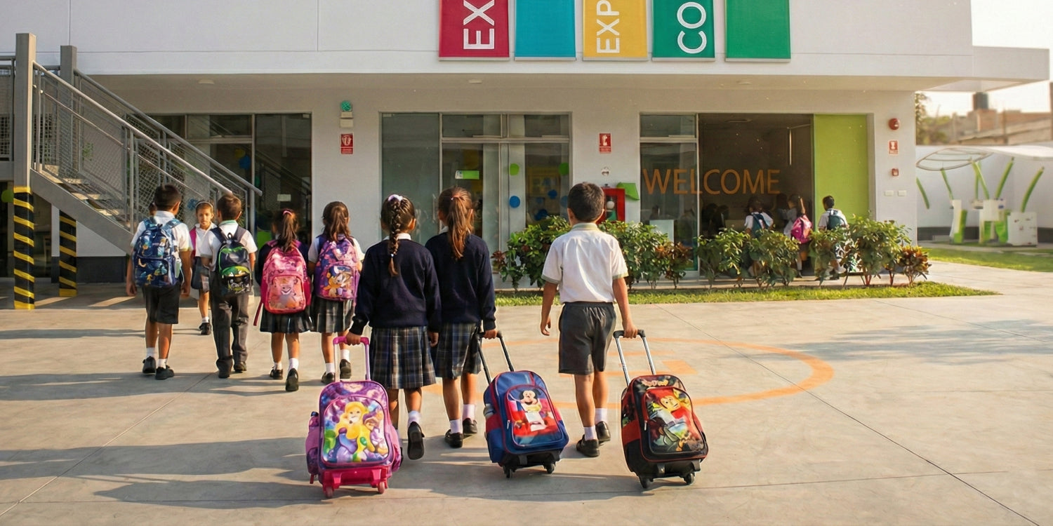 ¿Mochilas con ruedas o sin ruedas?: Cuál es la mejor para tus hijos