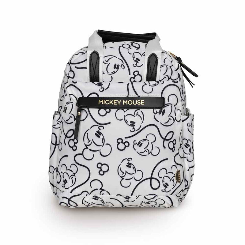 Mochila Belu Mickey Ecru