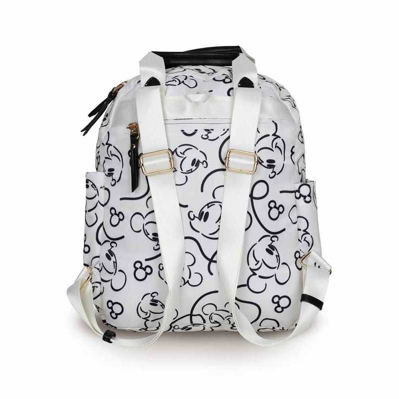 Mochila Belu Mickey Ecru