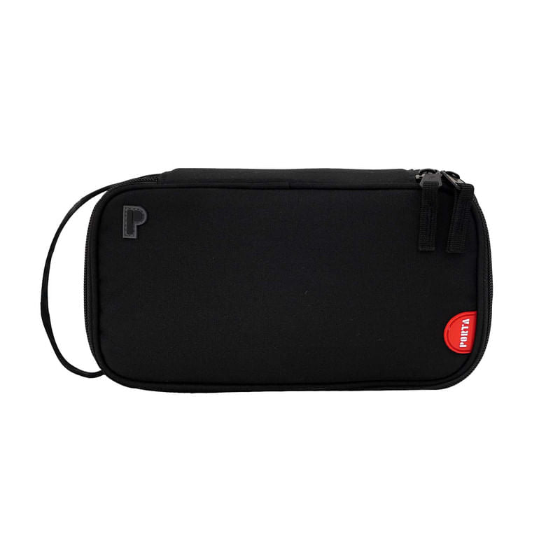 Cartuchera Panel Negro