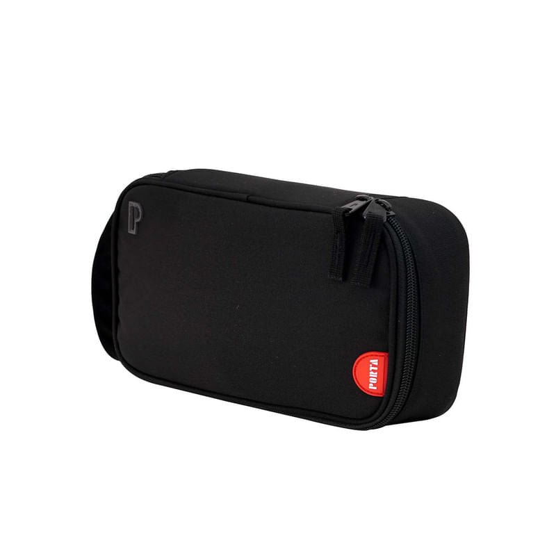 Cartuchera Panel Negro