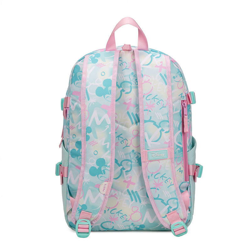 Mochila Blanch Mickey Graffity