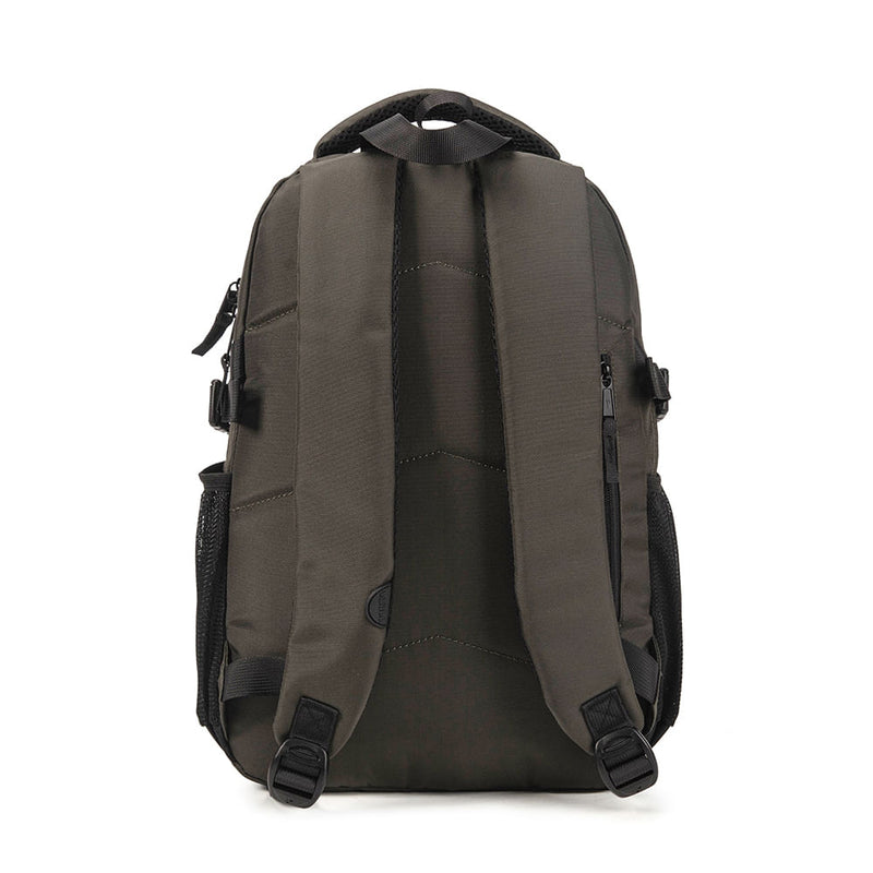 Mochila Olivier Verde/Gris