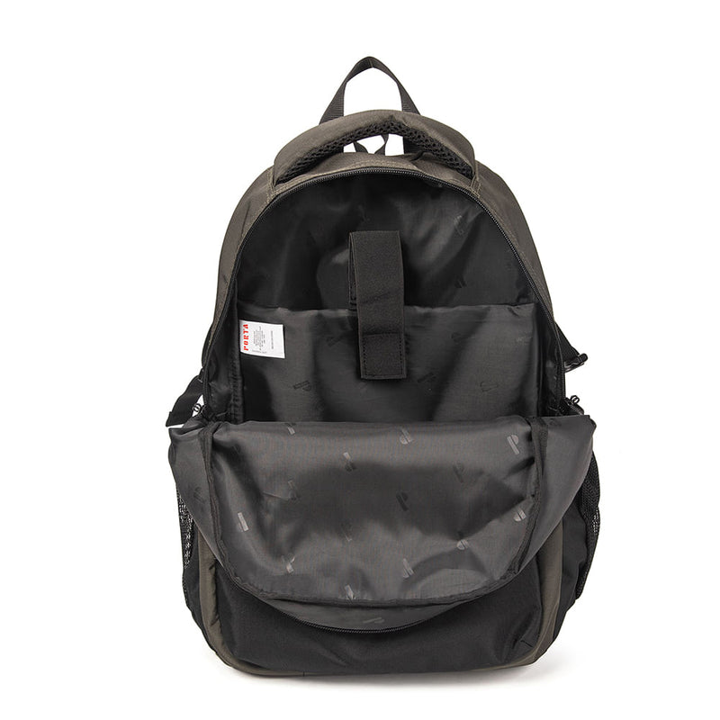 Mochila Olivier Verde/Gris