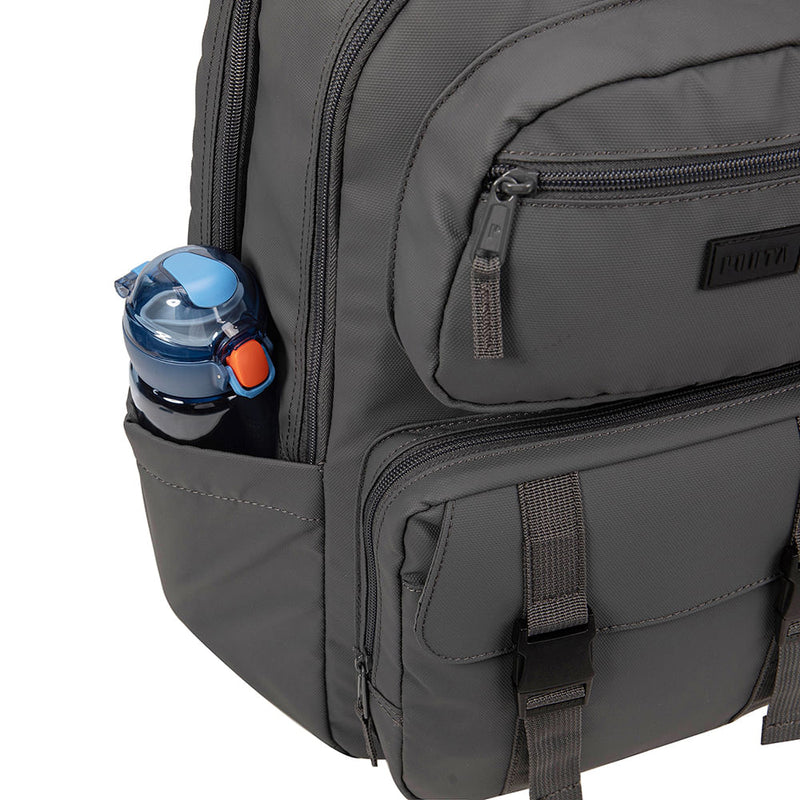 Mochila Jeremy Plomo