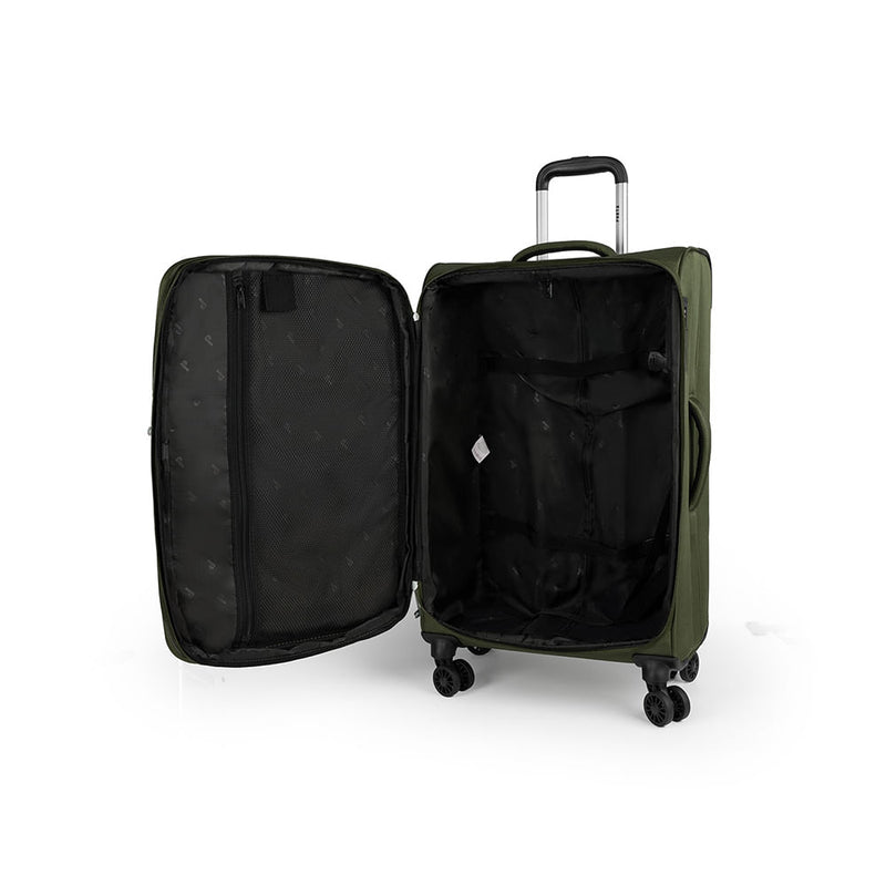 Maleta Tela Katara 24" Verde Oscuro