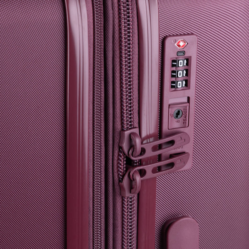 Maleta Marbella 28" Burgundy
