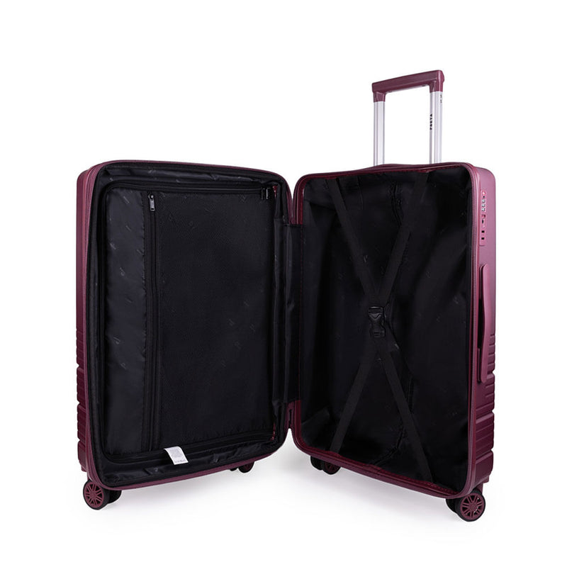 Maleta Marbella 28" Burgundy