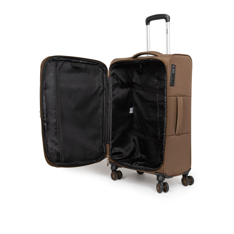 Maleta Tela Qatar 28" Moccha