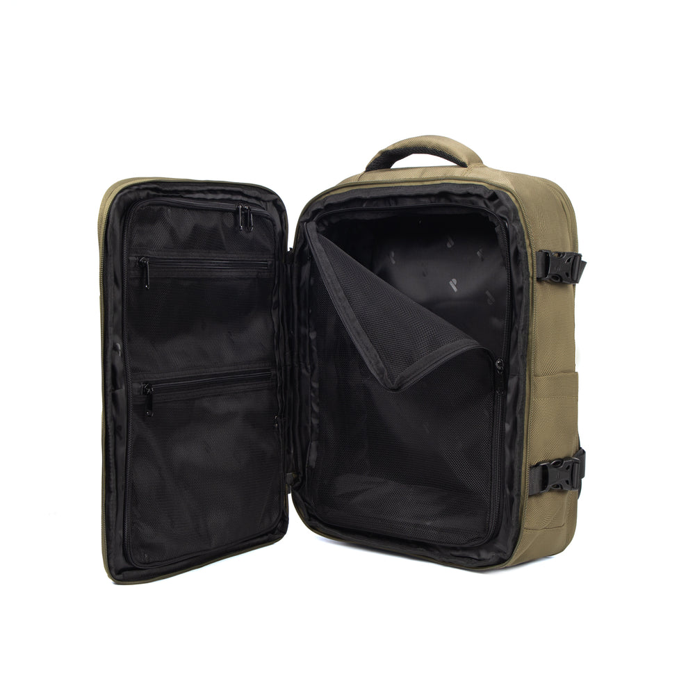 Mochila Viajera Garin Verde Oscuro