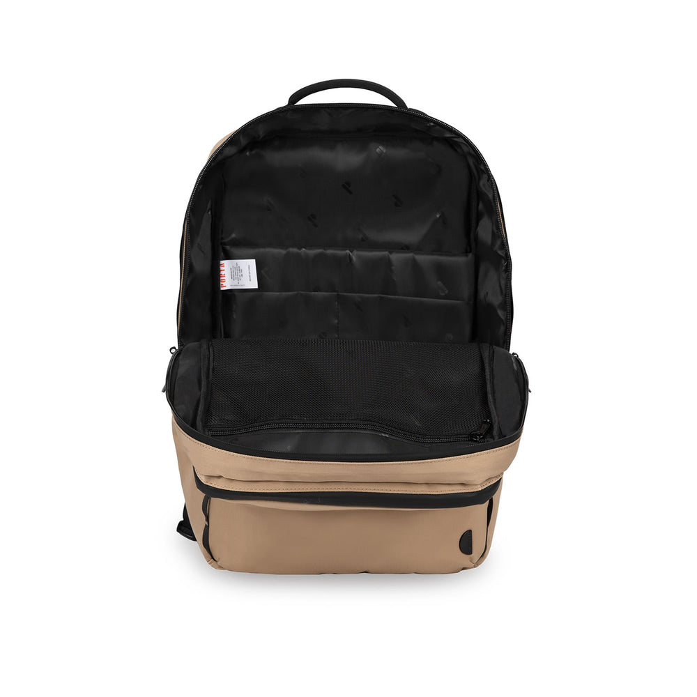 Mochila Zyler Beige/Negro