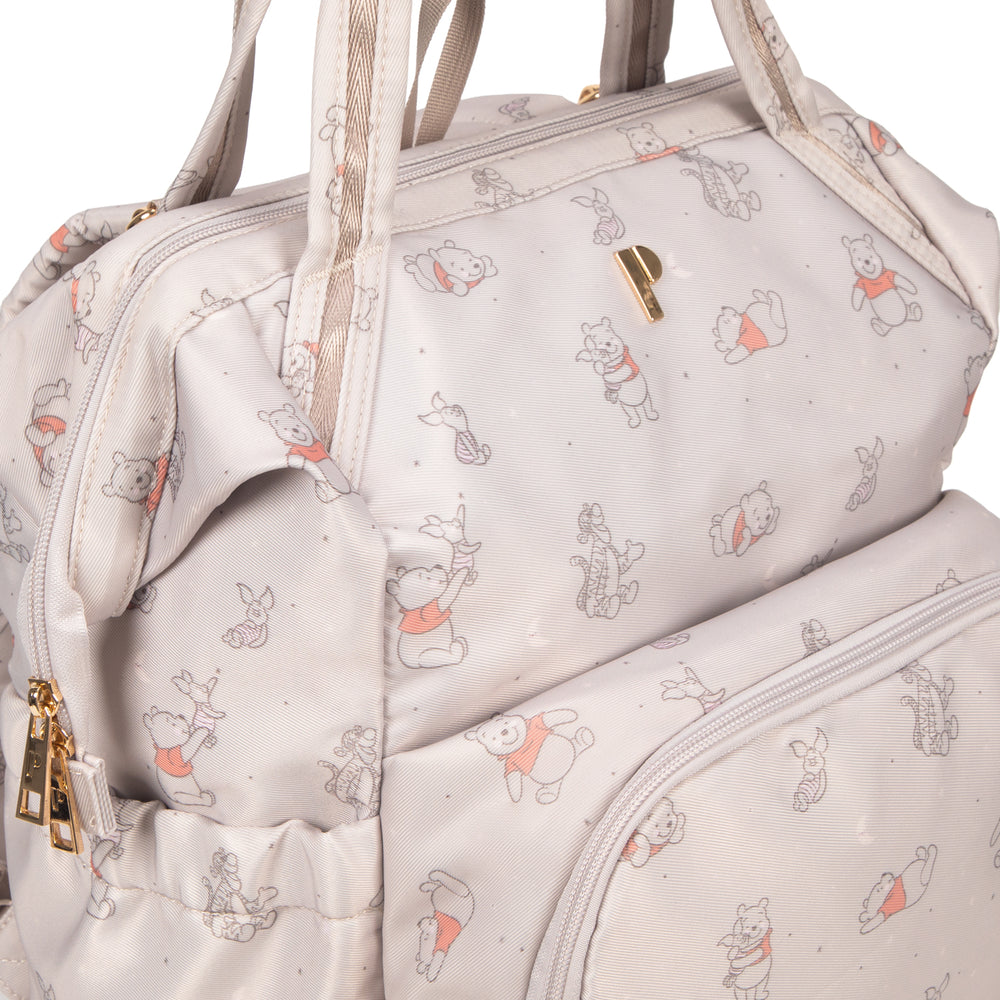 Pañalera Mochila Nixi Pooh Friends