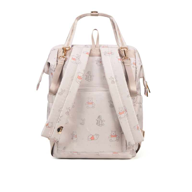 Pañalera Mochila Nixi Pooh Friends