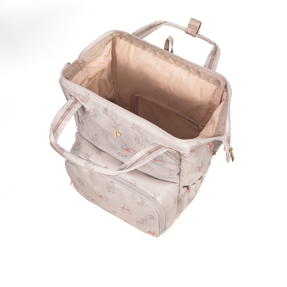 Pañalera Mochila Nixi Pooh Friends