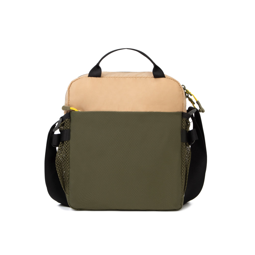 Bolso Tempus Beige/Verde