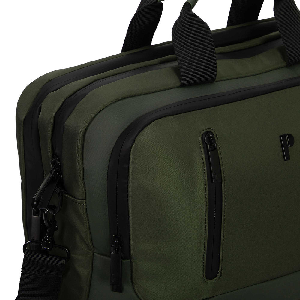 Maletin Ejecutivo Ferrand Verde Militar