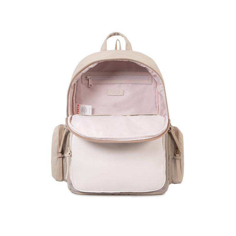 Mochila Moda Spears Beige/Nude