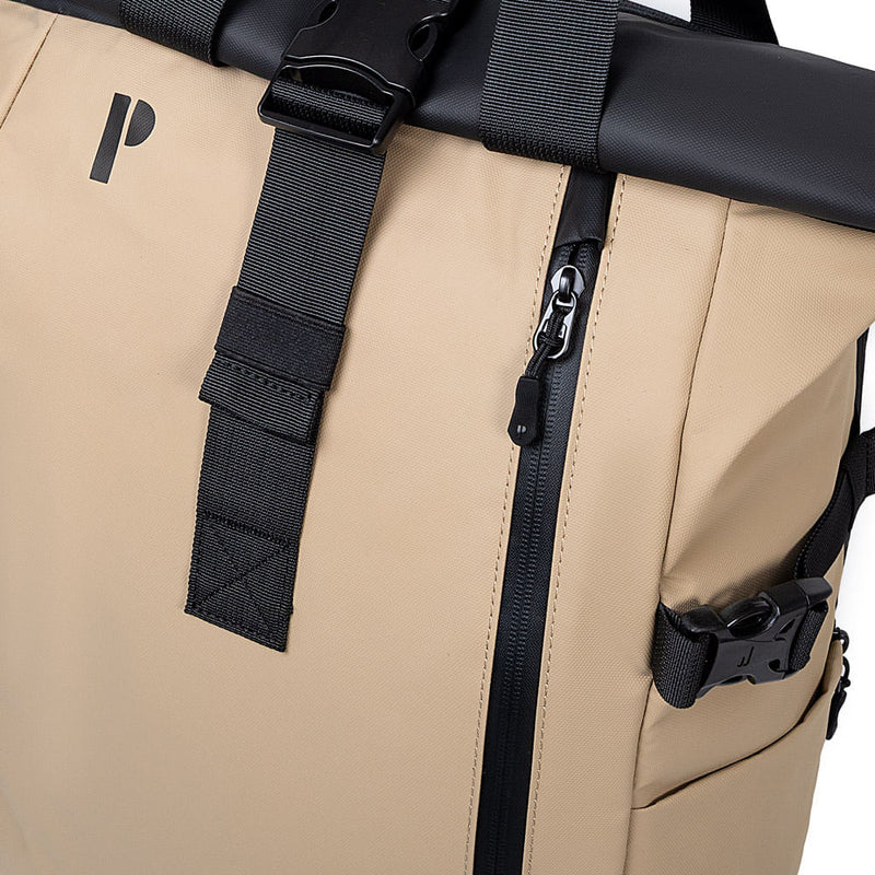 Mochila Eon Beige/Negro