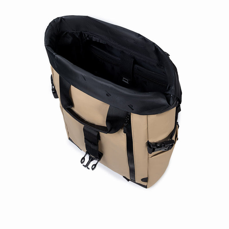 Mochila Eon Beige/Negro