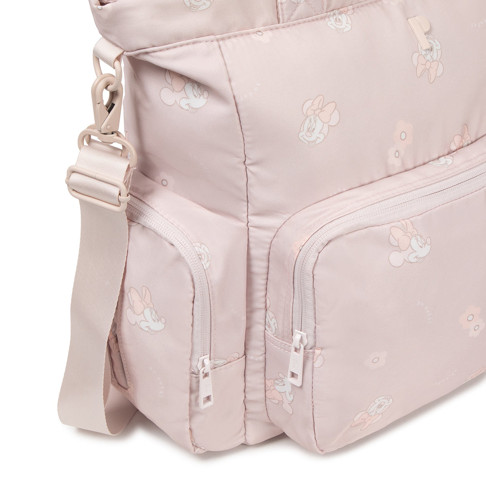 Pañalera Bolso Marian Minnie Flowers