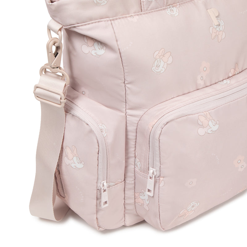 Pañalera Bolso Marian Minnie Flowers