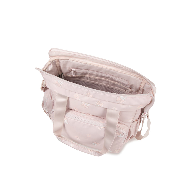 Pañalera Bolso Marian Minnie Flowers
